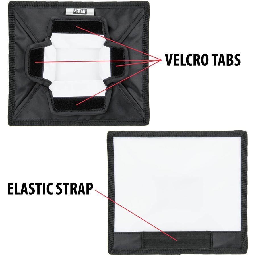 USA GEAR TrueShot Flash GRTSDSL100BKEW Diffuseur de Lumière Softbox Noir - Simple Boutique