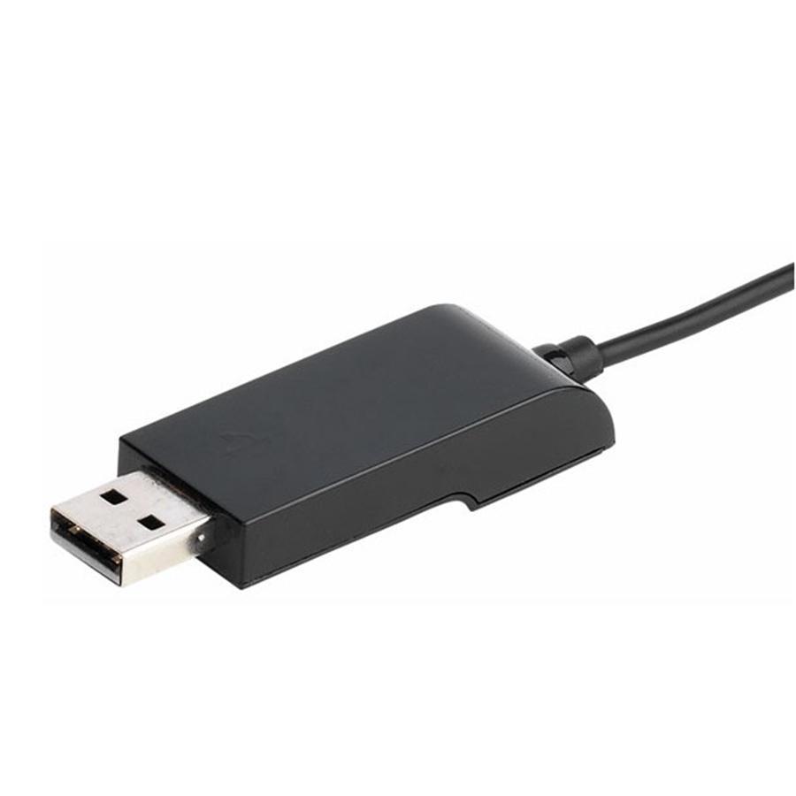 Vivanco - Casque d'écoute avec Microphone Retirable, Connection USB, Noir - Simple Boutique