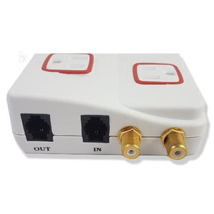Vivid Protecteur De Surtension Électrique 8 Prises 2160J 6Pi Blanc - Simple Boutique