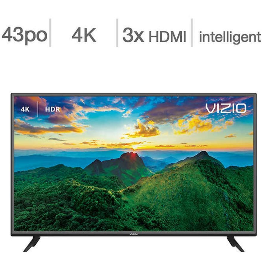 Vizio D43-F1 Téléviseur LED SmartCast 4K HDR 43 po (Remis à neuf) - Simple Boutique