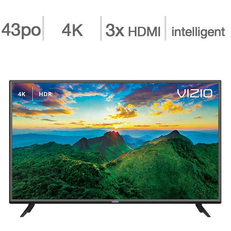 Vizio D43-F1 Téléviseur LED SmartCast 4K HDR 43 po (Remis à neuf) - Simple Boutique