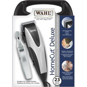 WAHL - Ensemble de 23 Morceaux, Tondeuses pour Cheveux, Nez et Oreilles, Blanc - Simple Boutique