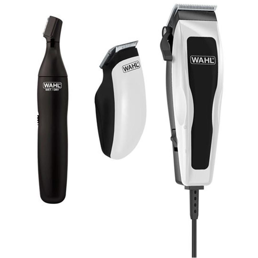 WAHL - Ensemble de Tondeuses Personelles et Trousse de Barbier Contenant 23 Pièces, Noir et Blanc - Simple Boutique
