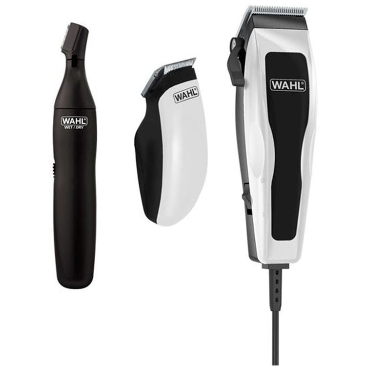 WAHL - Ensemble de Tondeuses Personelles et Trousse de Barbier Contenant 23 Pièces, Noir et Blanc - Simple Boutique