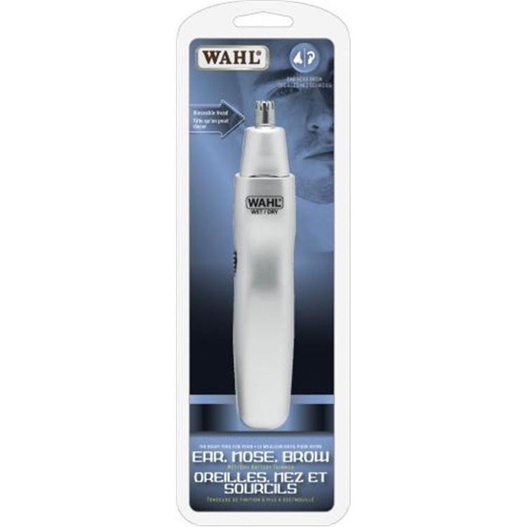 WAHL - Tondeuse Personelle Pour Oreilles, Nez et Sourcils, Gris - Simple Boutique