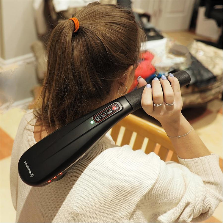 Westinghouse - Appareil de Massage Portable Sans-Fil avec Têtes Interchangeable, Noir - Simple Boutique