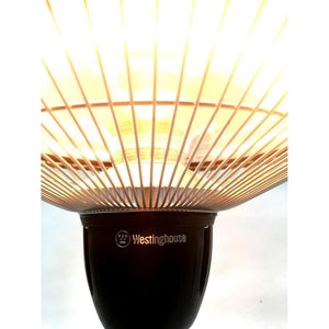 Westinghouse WES31-1566 Chaufferette Électrique de Patio sur Pied Infra-Rouge Noir - Simple Boutique