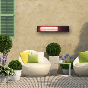 Westinghouse WES31-1892 Chaufferette Électrique de Patio Murale Infra-Rouge Noir - Simple Boutique