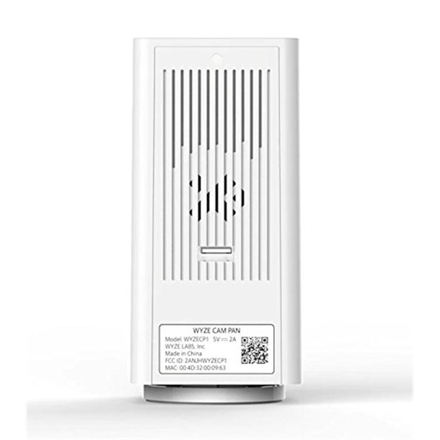 Wyze Cam Pan 1080p Wi-Fi Caméra Intelligente Panoramique/Inclinaison/Zoom, avec Vision Nocturne et Audio Bidirectionnel - Simple Boutique