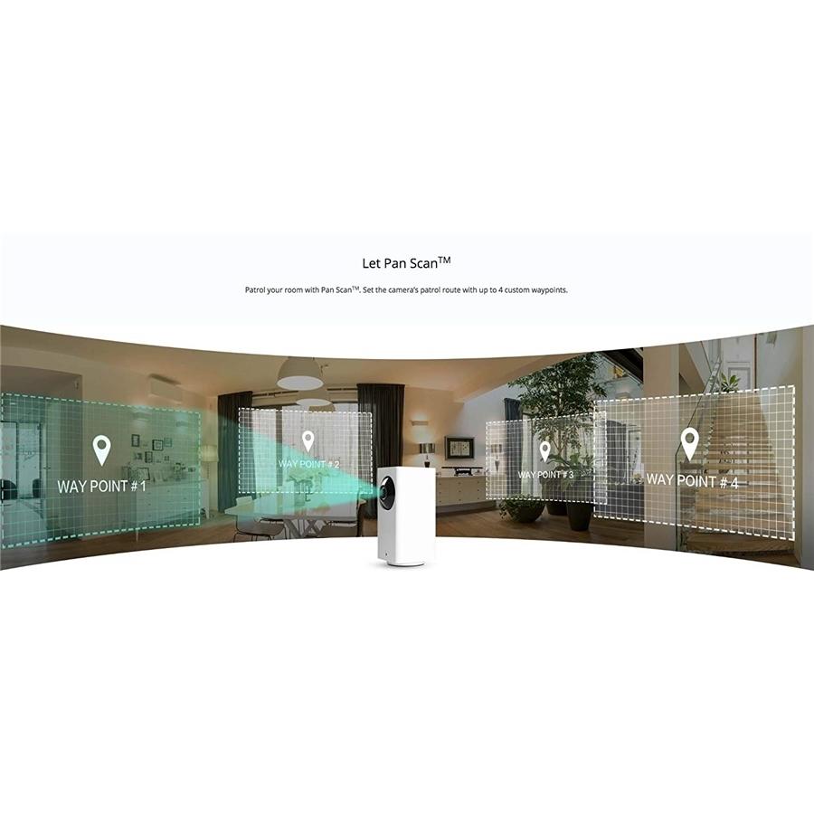 Wyze Cam Pan 1080p Wi-Fi Caméra Intelligente Panoramique/Inclinaison/Zoom, avec Vision Nocturne et Audio Bidirectionnel - Simple Boutique
