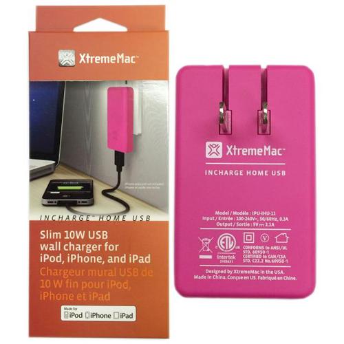 XM Chargeur mural pour iPad iPhone iPod Galaxy Tab etc... Rose - Simple Boutique