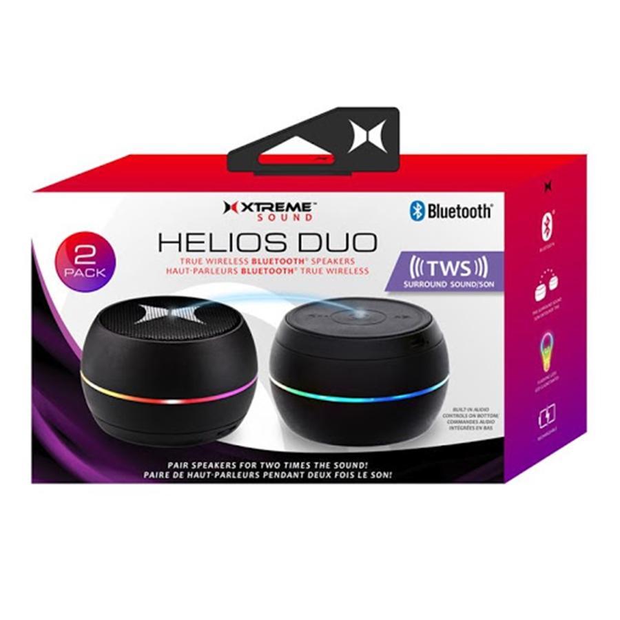 Xtreme - Haut-Parleurs Helios Bluetooth, True Wireless, Ensemble de 2, Noir - Simple Boutique
