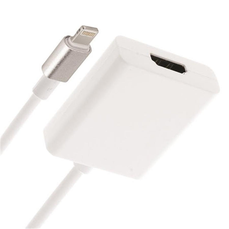 Xtreme PAC2-1023-AST - Adaptateur Lightning à HDMI, 1080p HD, Câble de 8.5'', Blanc - Simple Boutique