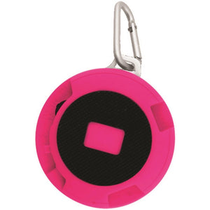 Xtreme Sport Haut-Parleur Bluetooth Sans Fil avec Mousqueton Rose (XBS9-1009-PNK) - Simple Boutique
