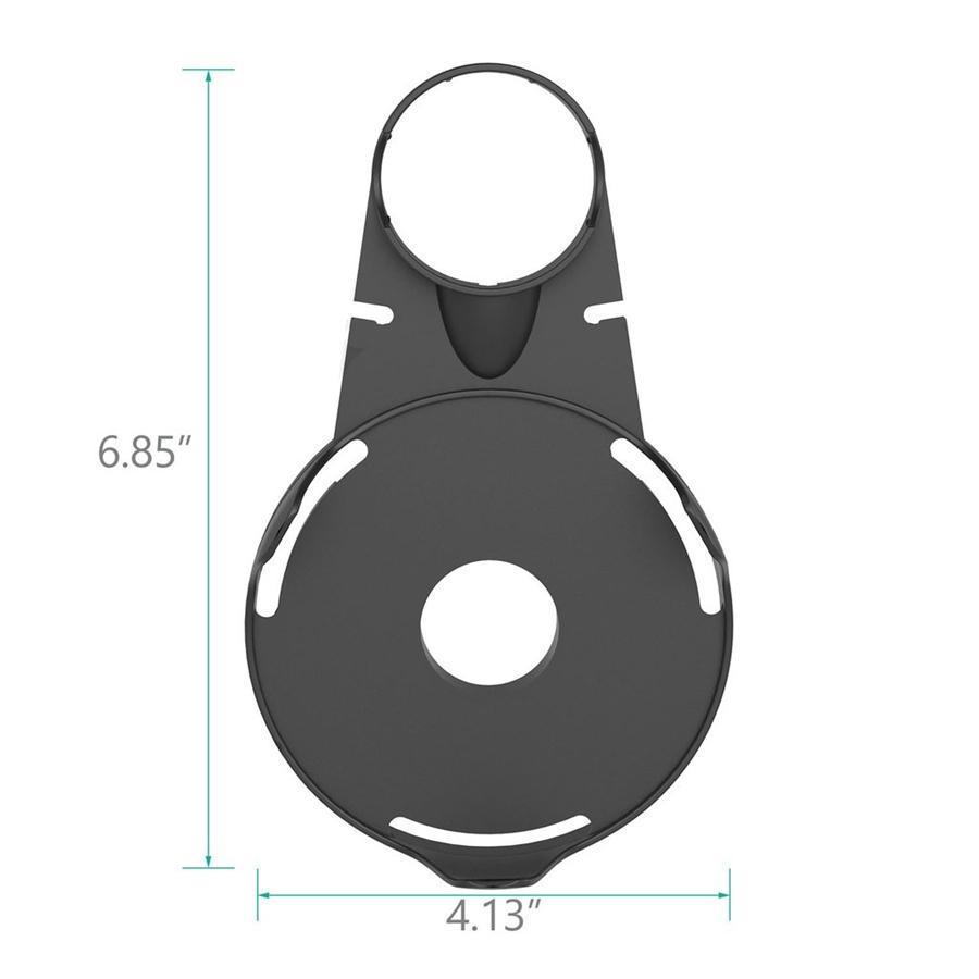 Xtreme Support de Fixation Murale pour Google Home Mini, Encombrement Réduit, Montage sur Prise Secteur, Gestion du Cordon, Noir - Simple Boutique