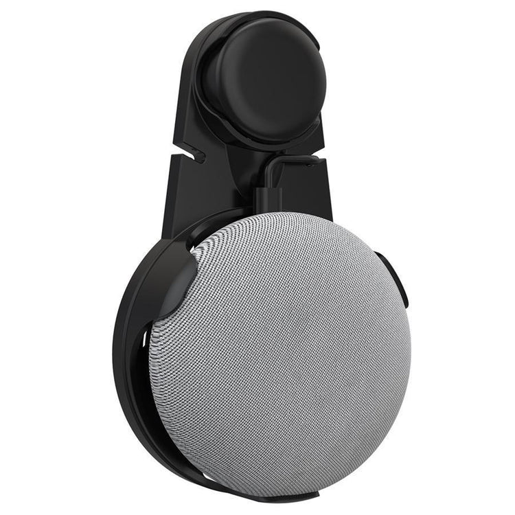 Xtreme Support de Fixation Murale pour Google Home Mini, Encombrement Réduit, Montage sur Prise Secteur, Gestion du Cordon, Noir - Simple Boutique