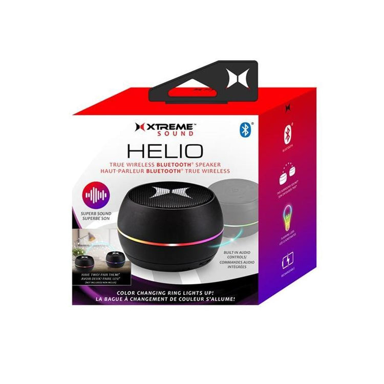 Xtreme XBS9-1053-BLK Haut-Parleur Helio Bluetooth, True Wireless, Noir - Simple Boutique