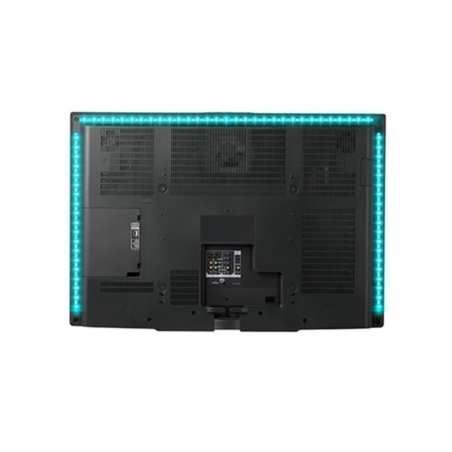 Xtreme XLB7-1022-BLK Bande de DEL (LED) avec Changement de Couleur USB de 6,5 pi (80 po) Avec Manette - Simple Boutique