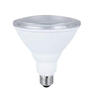 Xtricity 1-50089 DEL Détecteur de Mouvement Type Par38 10W 120V 5000K Lumière du Jour 1PK Blanc - Simple Boutique