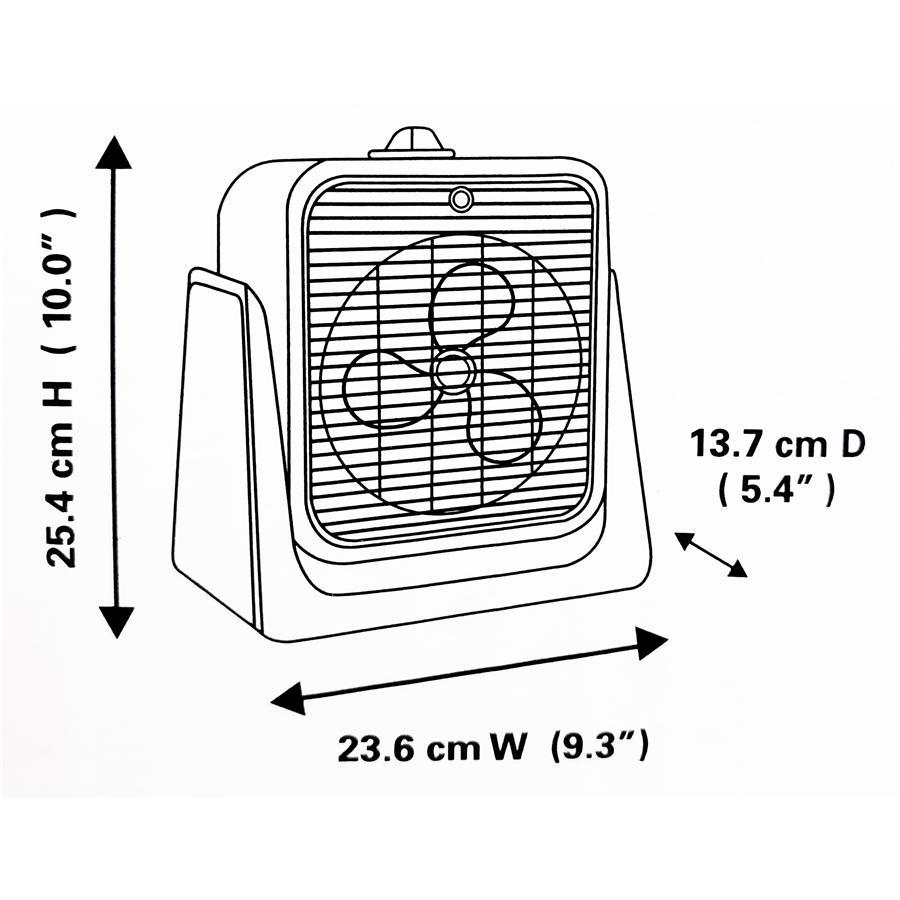 Xtricity 4-80308 Carson Radiateur + Ventilateur Élément Métallique 750W-1500W Blanc - Simple Boutique