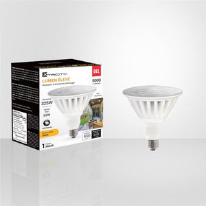 Xtricity - Ampoule DEL Lumen Élevée à économie d'énergie, 55W, Culot E26, 3000K Blanc Doux - Simple Boutique