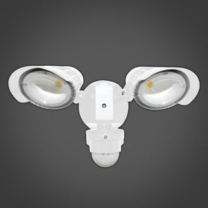 Xtricity Detecteur de Mouvement 2 Têtes DEL 23w 5000k 2400l Blanc - Simple Boutique