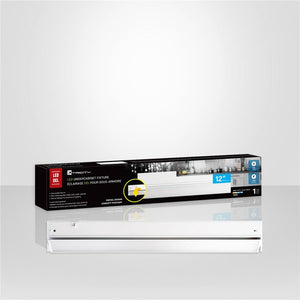 Xtricity - Éclairage DEL Sous-Armoire Gradable, Longeur de 12'', Concept Pivotant, 8W, 3000K Blanc Doux - Simple Boutique