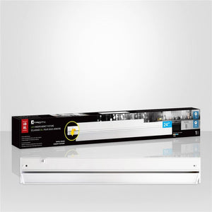 Xtricity - Éclairage DEL Sous Armoire Gradable, Longeur de 24'', Concept Pivotant, 14W, 3000K Blanc Doux - Simple Boutique