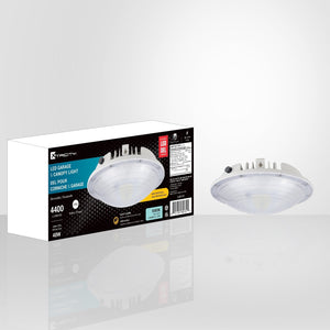 Xtricity - Éclairage DEL pour Corniche ou Garage, 4400 Lumens, 40W, Photocellule, 5000K Lumière du Jour - Simple Boutique