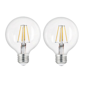 Xtricity - Ensemble de 2 Ampoules DEL Gradables à économie d'énergie, 5W, Culot E26, 3000K Blanc Doux - Simple Boutique