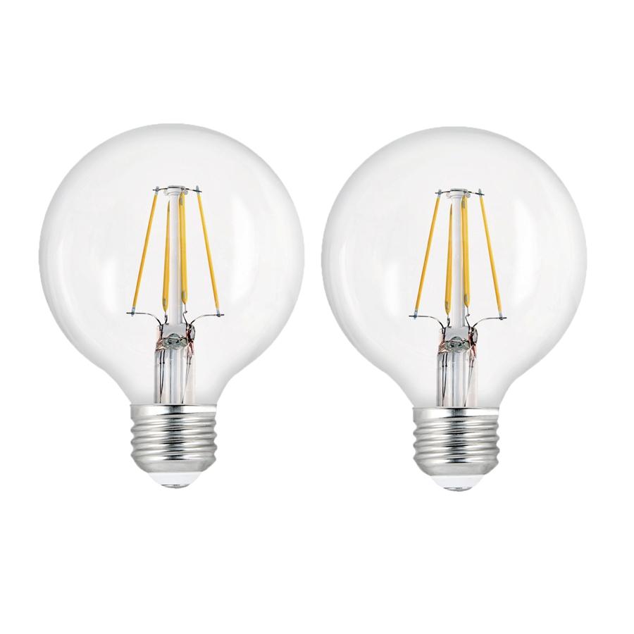 Xtricity - Ensemble de 2 Ampoules DEL Gradables à économie d'énergie, 5W, Culot E26, 3000K Blanc Doux - Simple Boutique