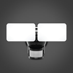 Xtricity Fixture Extérieur de Securité 2 Têtes au DEL 24w 5000k2000l - Simple Boutique