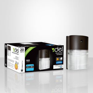 Xtricity Fixture Extérieur de Securité au DEL 20w 5000k 1900l - Simple Boutique