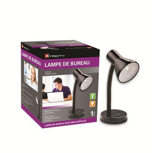 Xtricity Lampe De Table Bras Articulé 60W Noir - Simple Boutique