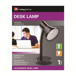 Xtricity Lampe De Table Bras Articulé 60W Noir - Simple Boutique