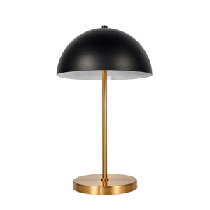 Xtricity - Lampe de Table, Hauteur de 20.1", De la Collection Bradford, Noir et Doré - Simple Boutique