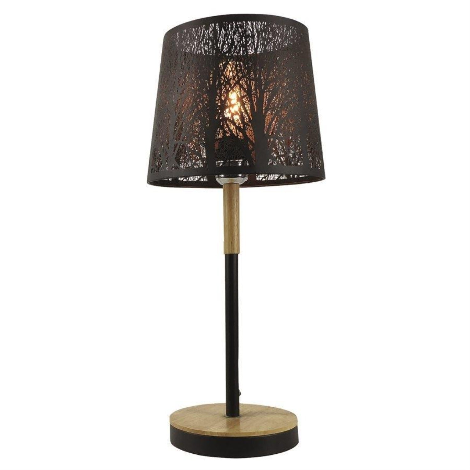 Xtricity - Lampe de Table, Hauteur de 22.6'', De la Collection Luna, Noir - Simple Boutique