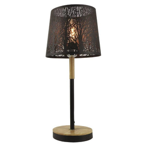 Xtricity - Lampe de Table, Hauteur de 22.6'', De la Collection Luna, Noir - Simple Boutique
