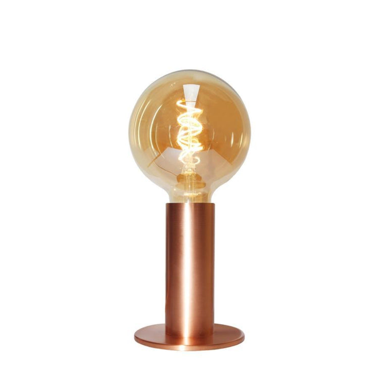 Xtricity - Lampe de Table Tactile avec 3 niveaux d'intensité, 11'' x 4.3'', De la Collection Retro, Or Rose - Simple Boutique