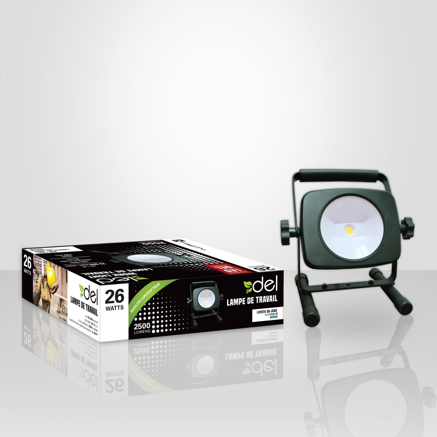 Xtricity Lampe de Travail Del Intégrées 26w 2500l 4000k - Simple Boutique