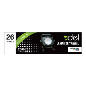 Xtricity Lampe de Travail Del Intégrées 26w 2500l 4000k - Simple Boutique
