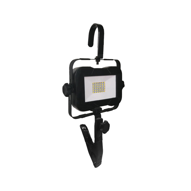 Xtricity - Lampe de Travail avec Pince, DEL Intégrées, 1800 Lumens, 15W, 4000K Blanc Froid - Simple Boutique