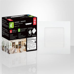 Xtricity - Lumière Encastrée DEL, Largeur de 4'', Gradable, 10W, 3000K Blanc Doux - Simple Boutique