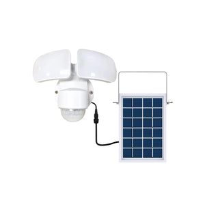 Xtricity - Lumière de Sécurité Extérieur DEL avec Détecteur de Mouvement, Alimenté par Panneau Solaire, 12W, 3000K Blanc Doux - Simple Boutique