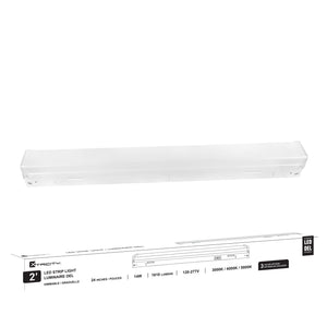 Xtricity - Luminaire DEL, Longeur de 2 Pieds, 1610 Lumens, 14W, Trois Options de Température de Couleur - Simple Boutique