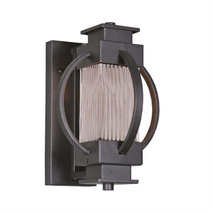Xtricity - Luminaire Mural Extérieur, Hauteur de 11.81'', De la Collection Bourne, Noir - Simple Boutique