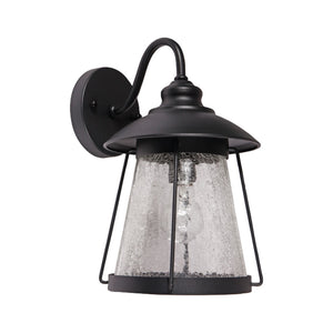 Xtricity - Luminaire Mural Extérieur, Largeur de 9'', De la Collection Brooke, Noir - Simple Boutique