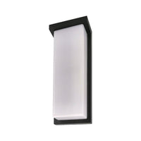 Xtricity - Luminaire Mural Extérieur avec DEL Inégrées, Hauteur de 14'', De la Collection Viva, Noir - Simple Boutique