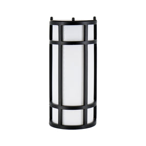 Xtricity - Luminaire Mural Extérieur avec DEL Intégrées, Hauteur de 12'', De la Collection Wilson, Noir - Simple Boutique