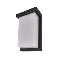 Xtricity - Luminaire Mural Extérieur avec DEL Intégrées, Hauteur de 8'', De la Collection Viva, Noir - Simple Boutique